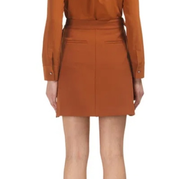 Whistles Daphne Black Crepe Mini Skirt - Picture 14 of 16